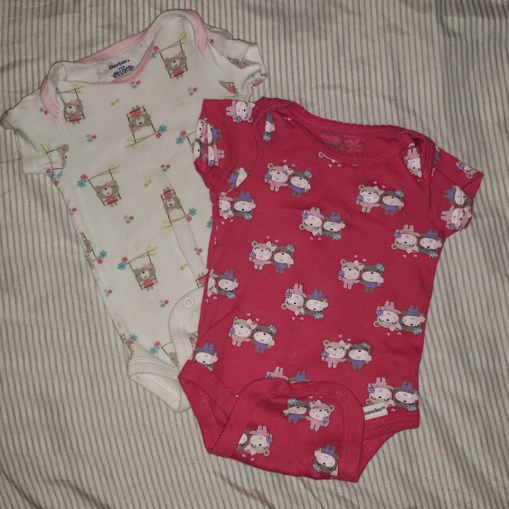 A two piece onesies from Gerber